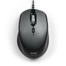 Port Designs 900711-B souris Droitier USB Type-A 3200 DPI