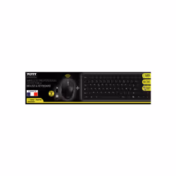 Port Designs 900906-FR clavier Souris incluse RF sans fil AZERTY Français Noir