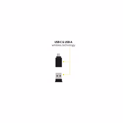 Port Designs 900752-W-FR clavier RF sans fil AZERTY Français Noir - Vue supplémentaire 6