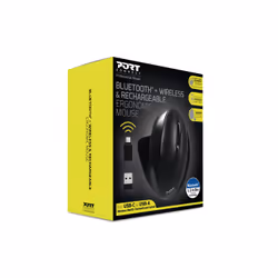 Port Designs 900706-BT souris Droitier RF sans fil + Bluetooth Optique 1600 DPI - Vue supplémentaire 11