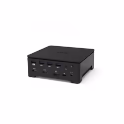 Port Designs 901908-W, Avec fil, USB 3.2 Gen 1 (3.1 Gen 1) Type-A + Type-C, 10,100,1000 Mbit/s, Noir, 5 Gbit/s, 3840 x 2160 p ...