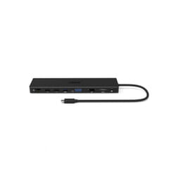 Port Designs 901906-W station d'accueil Avec fil USB 3.2 Gen 2 (3.1 Gen 2) Type-C Noir