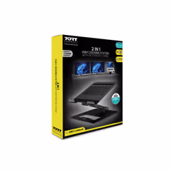 Port Designs Station d'accueil USB-C 2 en 1 avec support pour ordinateur portable - Vue supplémentaire 10