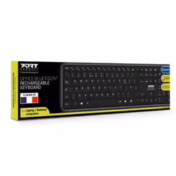Port Designs 900903-R-UK clavier Bluetooth QWERTY Anglais britannique Noir - Vue supplémentaire 5