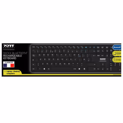 Port Designs 900903-R-UK clavier Bluetooth QWERTY Anglais britannique Noir - Vue supplémentaire 6