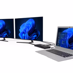 Port Designs 901910W-EU station d'accueil Avec fil USB 3.2 Gen 2 (3.1 Gen 2) Type-C Noir - Vue supplémentaire 11