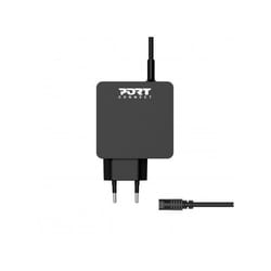 Port Designs 900090B-EU chargeur d'appareils mobiles Netbook, Ordinateur portable, Universel Noir Secteur Intérieure