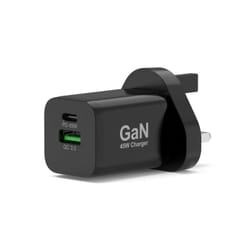 Port Designs 900105-UK chargeur d'appareils mobiles Universel Noir Secteur Charge rapide Intérieure