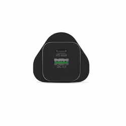 Port Designs 900105-UK chargeur d'appareils mobiles Universel Noir Secteur Charge rapide Intérieure