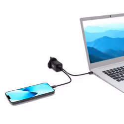 Port Designs 900105-UK chargeur d'appareils mobiles Universel Noir Secteur Charge rapide Intérieure - Vue supplémentaire 4