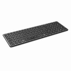 Port Designs 911002FR clavier maison/bureau RF sans fil + Bluetooth AZERTY Français Noir, Gris