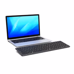 Port Designs 911002FR clavier maison/bureau RF sans fil + Bluetooth AZERTY Français Noir, Gris - Vue supplémentaire 7