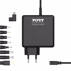Port Designs 900007B-EU, Ordinateur portable, Intérieure, 100-240 V, 50/60 Hz, 90 W, 19.5 V