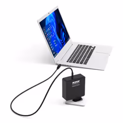 Port Designs 900007B-EU adaptateur de puissance & onduleur Intérieure 90 W Noir