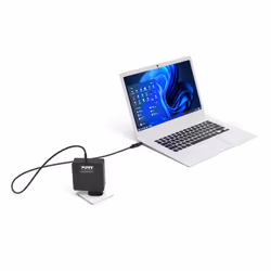 Port Designs 900007B-EU adaptateur de puissance & onduleur Intérieure 90 W Noir - Vue supplémentaire 4