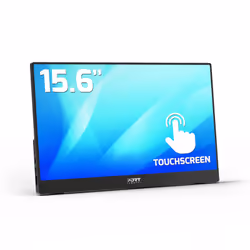 Port Designs 902101T 15.6" Full HD LCD Écran tactile Noir