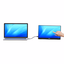 Port Designs 902101T 15.6" Full HD LCD Écran tactile Noir