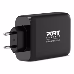Port Designs 902107EU chargeur d'appareils mobiles Universel Noir Secteur Charge rapide Intérieure - Vue supplémentaire 3
