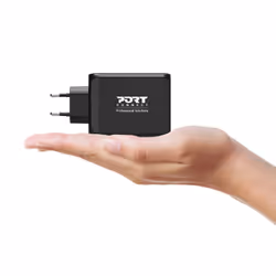 Port Designs 902107EU chargeur d'appareils mobiles Universel Noir Secteur Charge rapide Intérieure - Vue supplémentaire 4