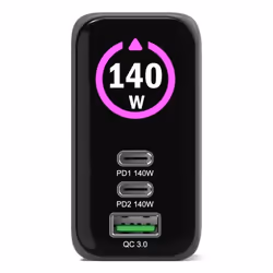 Port Designs 902140PEU chargeur d'appareils mobiles Universel Noir Secteur Charge rapide Intérieure - Vue supplémentaire 3