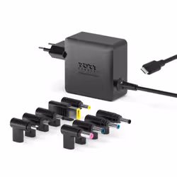 Port Designs 904065UWEU adaptateur de puissance & onduleur Intérieure 65 W Noir - Vue supplémentaire 3