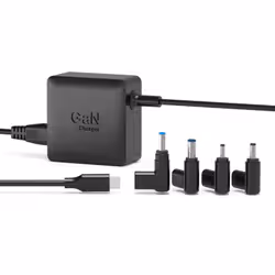 Port Designs 904065ASEU adaptateur de puissance & onduleur Intérieure 65 W Noir - Vue supplémentaire 2