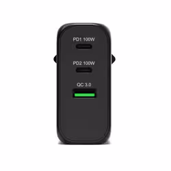 Port Designs 902100EPEU chargeur d'appareils mobiles Ordinateur portable, Tablette, Smartphone Noir Secteur Intérieure - Vue supplémentaire 5