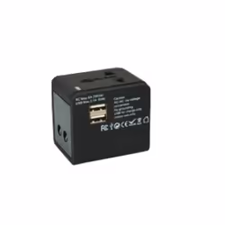 Port Designs 900026, Intérieure, Secteur, USB, Noir