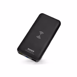 Port Designs 900119, 18000 mAh, Lithium Polymère (LiPo), Recharge sans fil, 45 W, Noir