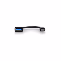 Port Designs 900133, 0,15 m, USB C, USB A, Noir