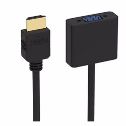 Port Designs 900137, Convertisseur vidéo actif, Noir, 0,2 m, 1080p, 60 Hz