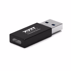 Port Designs 900154 changeur de genre de câble USB-A USB-C Noir