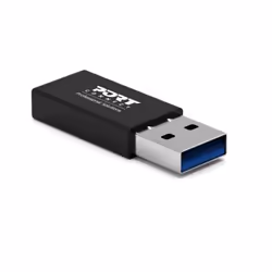 Port Designs 900154 changeur de genre de câble USB-A USB-C Noir