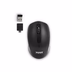 Port Designs 900508 souris Ambidextre RF Wireless + USB Type-C 1000 DPI - Vue supplémentaire 4
