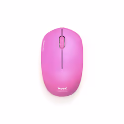 Port Designs 900538, Ambidextre, Optique, RF sans fil, 1600 DPI, Fuchsia