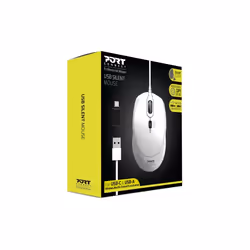 Port Designs 900712 souris Ambidextre USB Type-A 3600 DPI