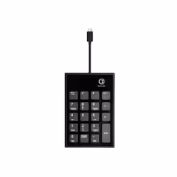 Port Designs 900801 clavier numérique Ordinateur portable USB Noir, Gris