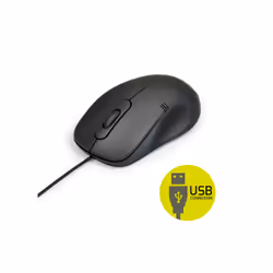 Port Designs 900900 clavier Souris incluse USB AZERTY Français Noir