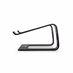 Port Designs 901103 Support de livres Supports de Laptop Aluminium, Noir 15.6"