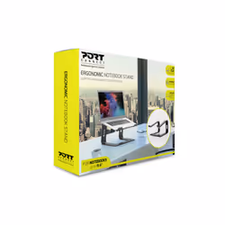 Port Designs 901103 Support de livres Supports de Laptop Aluminium, Noir 15.6" - Vue supplémentaire 4