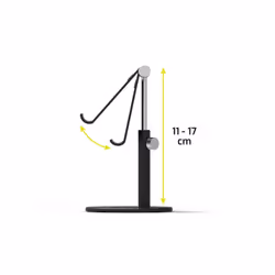 Port Designs 901109 support Support passif Mobile/smartphone Noir - Vue supplémentaire 5