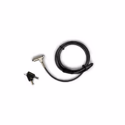 Port Designs 901215 câble antivol Noir, Argent 1,55 m