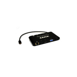 Port Designs 901906 station d'accueil USB 3.2 Gen 1 (3.1 Gen 1) Type-C Noir