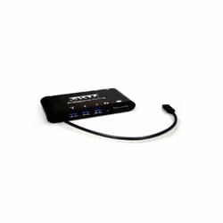Port Designs 901906 station d'accueil USB 3.2 Gen 1 (3.1 Gen 1) Type-C Noir