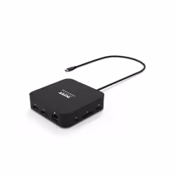 Port Designs 901907, Avec fil, USB 3.2 Gen 1 (3.1 Gen 1) Type-C, 85 W, Noir, SD, 4K Ultra HD