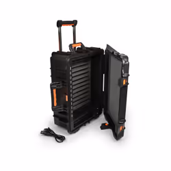 Port Designs 901952 chariot et rangement roulant Module de charge et de gestion Noir, Orange