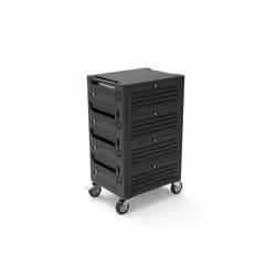 Port Designs 901975 chariot et rangement roulant Module de charge et de gestion Noir