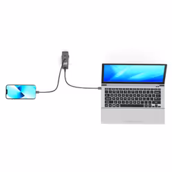 Port Designs 902103 chargeur d'appareils mobiles Ordinateur portable, Smartphone, Tablette Noir Secteur Intérieure