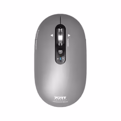Port Designs 910009, Ambidextre, Optique, Bluetooth, 3200 DPI, Gris