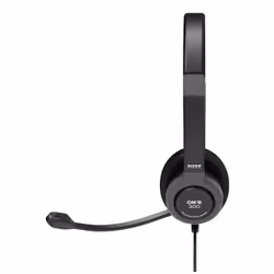 Port Designs 912001 écouteur/casque Avec fil Arceau Bureau/Centre d'appels USB Type-C / USB Type-A Noir - Vue supplémentaire 5
